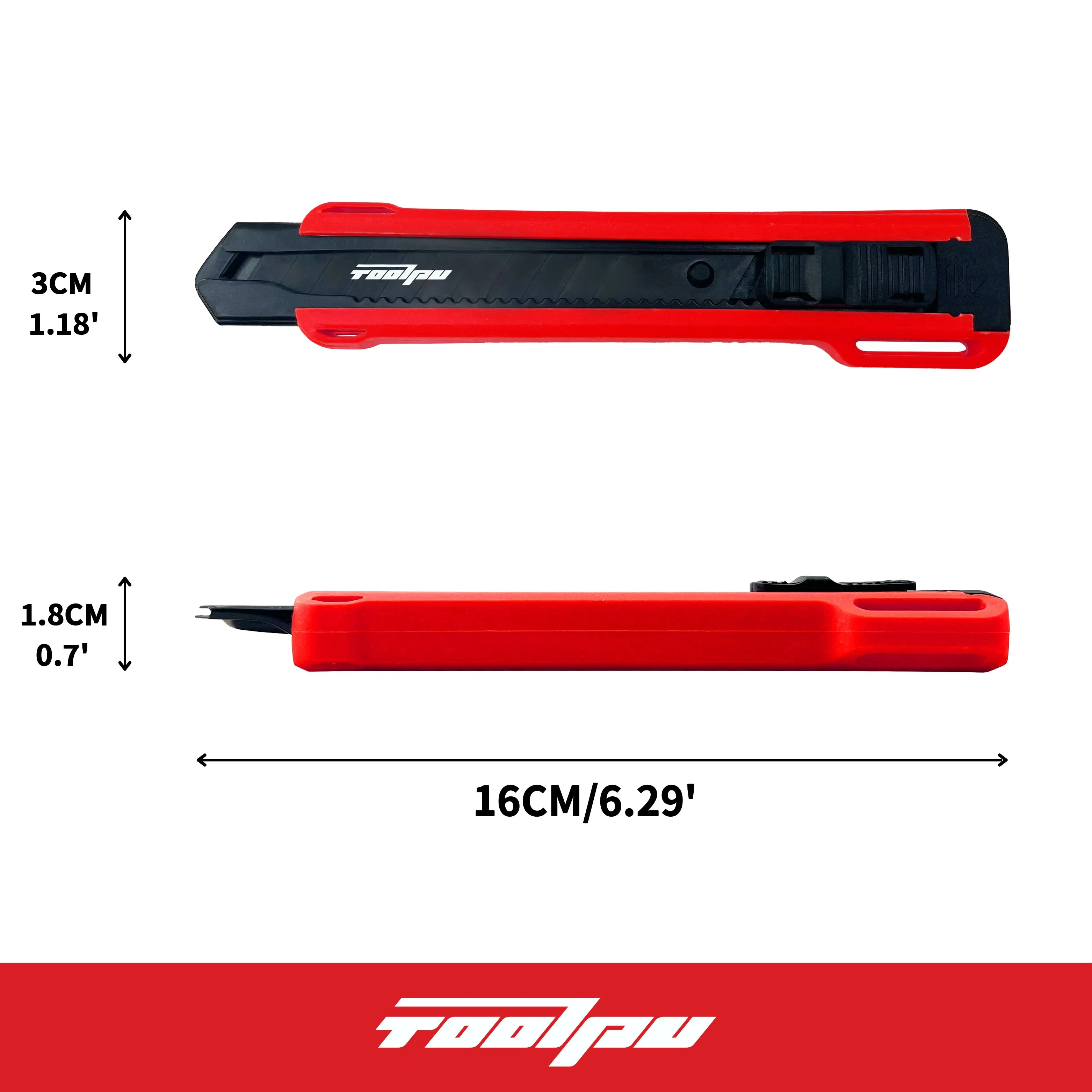 Multi-Purpose Utility Knife for Cutting Paper, Cardboard & Plastic