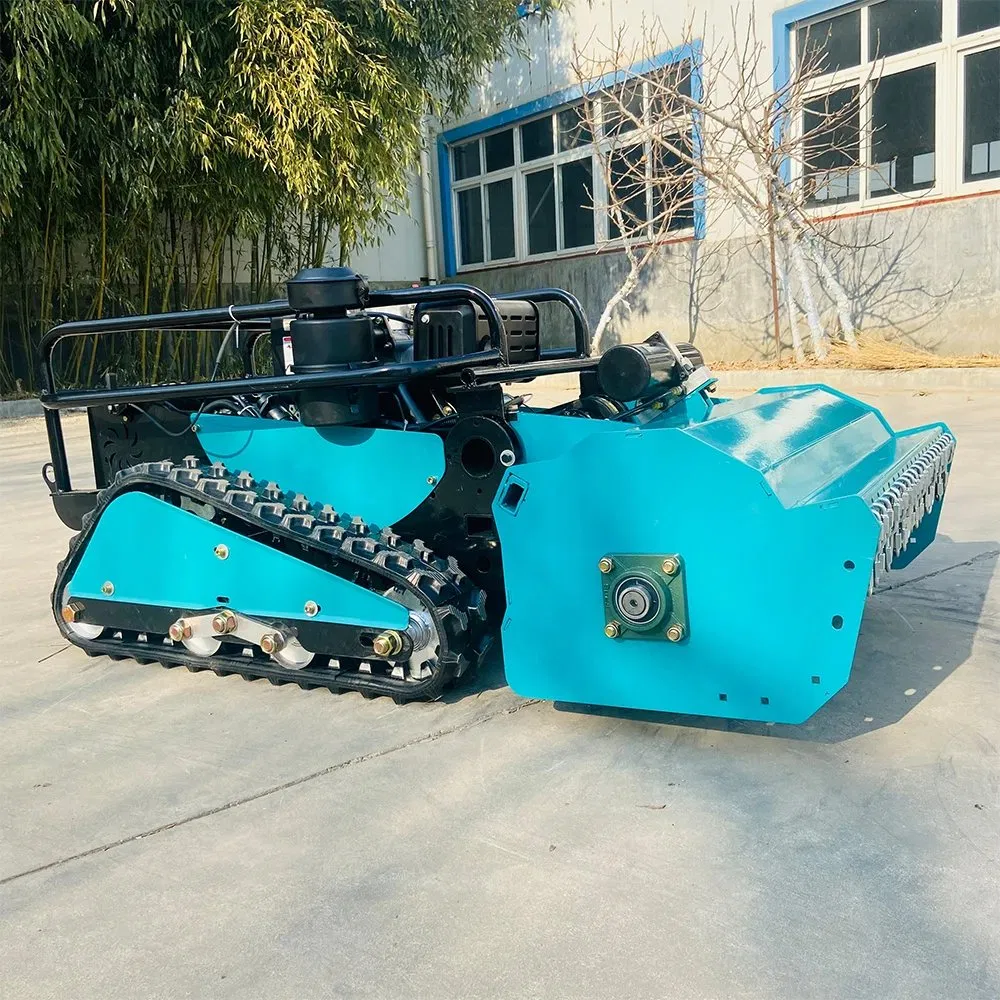 Самоходный робот-газонокосилка VOLNOS на бензине