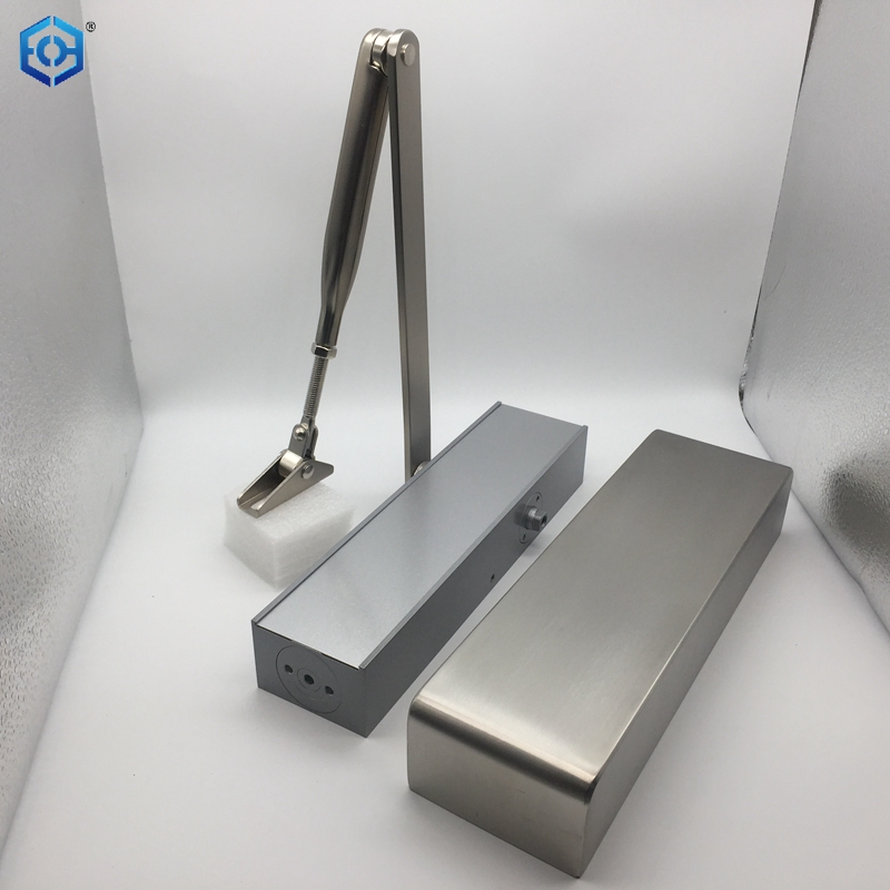 Surface Mounted Stainless Steel Support Arm Stainless Steel Cover Door Closer