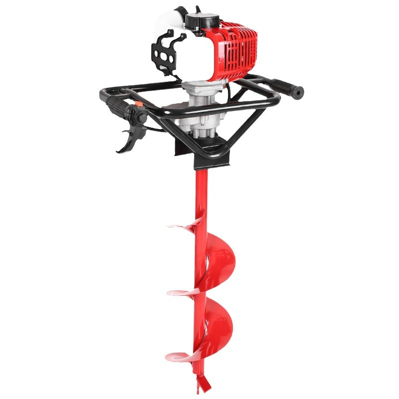 Factory Price High Power Small Ground Gasoline 2-Stroke 52cchole Punching Machine