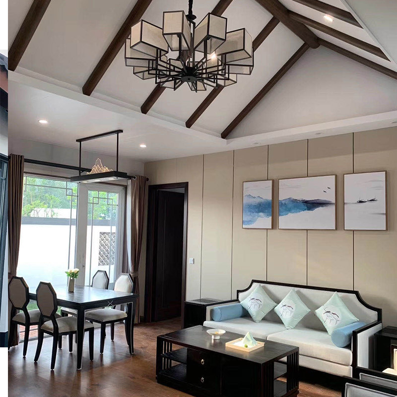 Light Steel Structure Designed by Master Chinese Tradtional Style Modular House