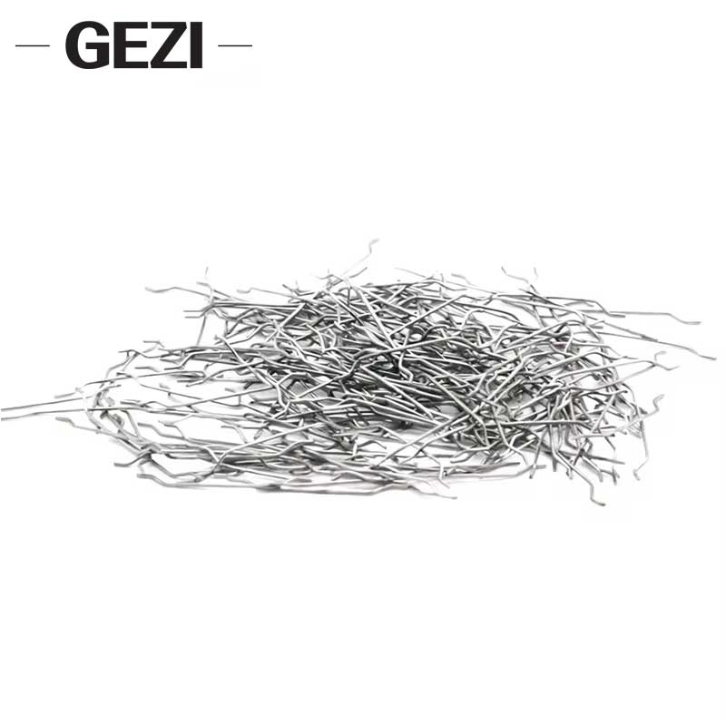 High Quality Stainless Steel Fiber Hooked Ends Steel Fiber for Bridge and Railway