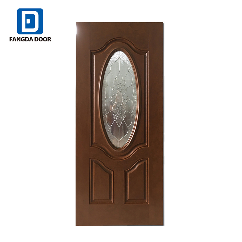 Fangda Primed White Fiberglass Entrance Door
