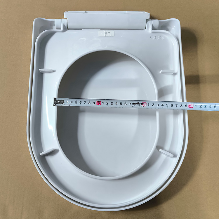 Washable Wc PP Toilet Seat Cover Easy Installation Slow Close Bathroom Toilet Lid