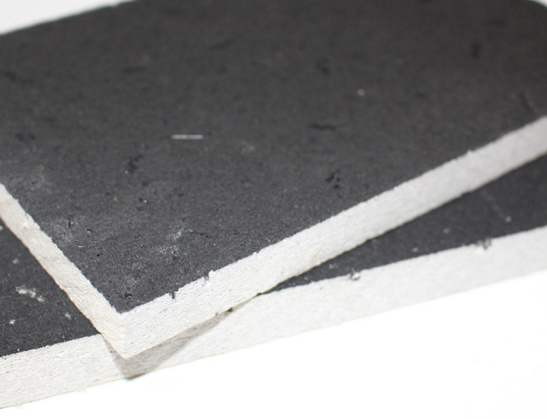Cinema Microporous Sheet Black Mineral Wool Board Suspended Fiberglass Ceiling Tiles Baked Paint Keel Sound-Absorbing Material