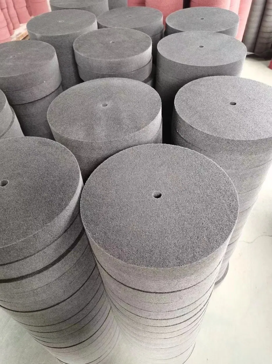 10"*1" Non-Woven Unitized Wheel Nylong Polishing Wheel for Metal Finish