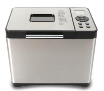 Automatic Mini Bread Maker with Yeast Dispenser and Nut Container
