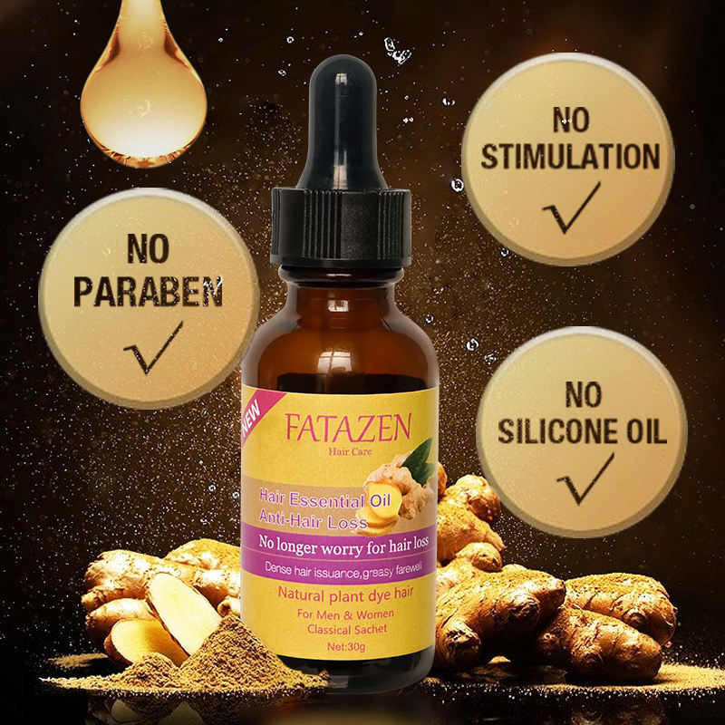 Custom Logo All Natural Formula Hair Regrowth Oil with Serum Nourishing Scalp Rapid Hair Growth Oil Organic Hair Oil