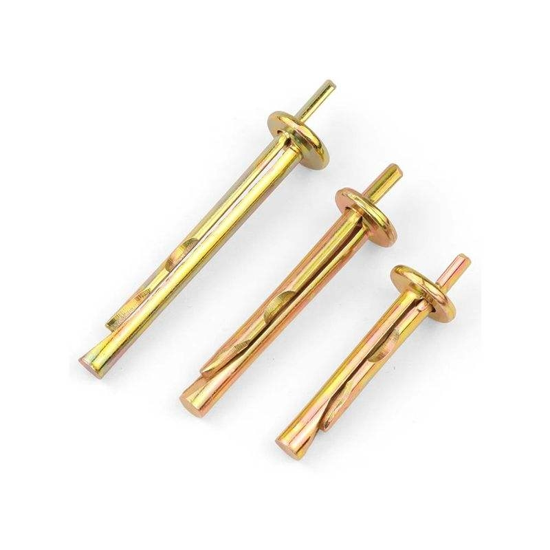 Custom Anti-Rust Steel Ceiling Anchor M6X50 Hammer Drive for Concrete Wall