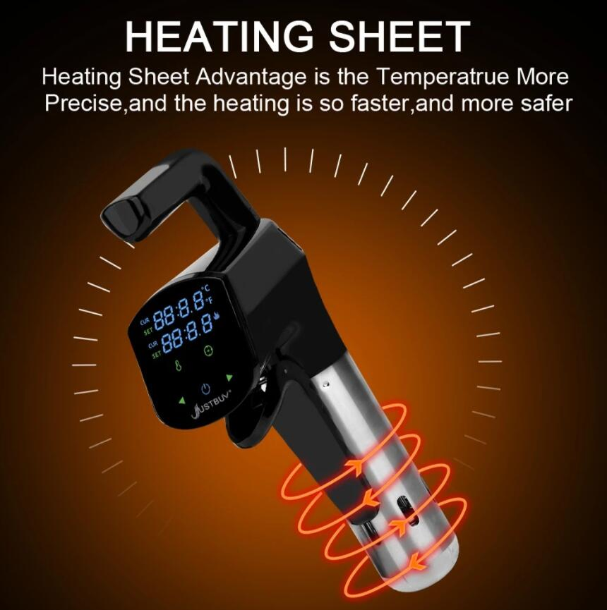 WiFi-Powered Low-Temperature Slow Cooking Machine Sous Vide