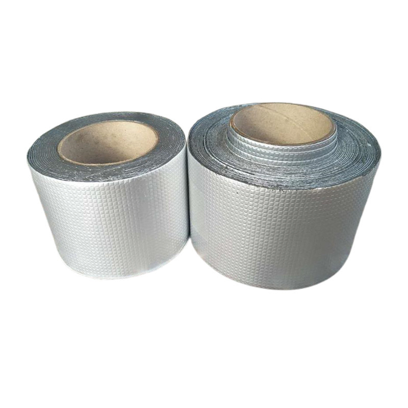 High Quality Adhesive Sealing Mastic Sealant Roofing Waterproof Aluminum Foil Butyl Rubber Tape for Roof Leak Repair