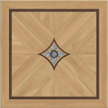 China Manufacturing High Quality Products Gold Plated Wood 800X800mm Tile Wall Tile