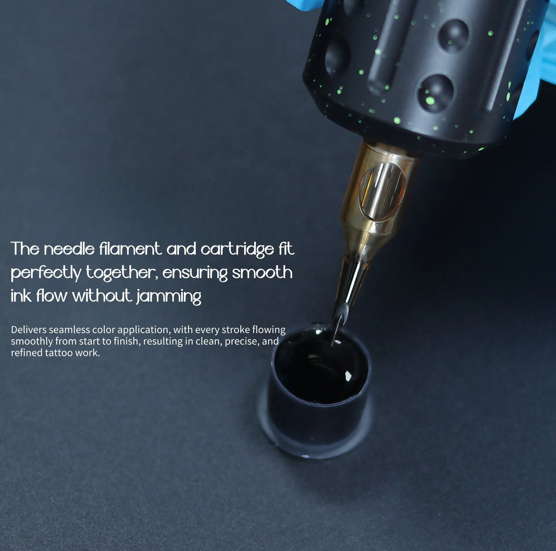Factory Direct Tattoo Needle Cartridge - Anti-Rust 316L Steel, Membrane Technology, Customizable Logo & Specifications Rl/RS/RM/Cm/M1 Round Liner/Shader/Magnum