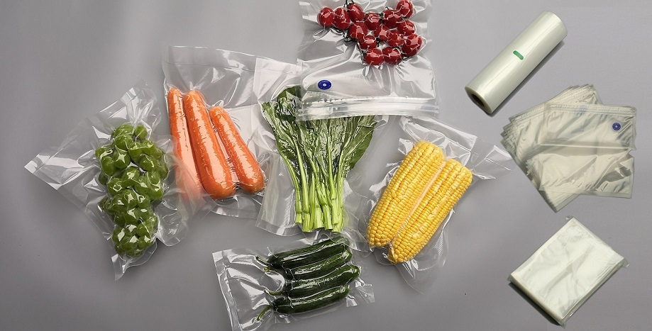 Amazon Hotsale 11"*14" Gallon Embossed Vacuum Food Packaging Bags, Vacuum Sealer Food Saver Bags, Textured Micro Channel Freezer Bags 28X35cm