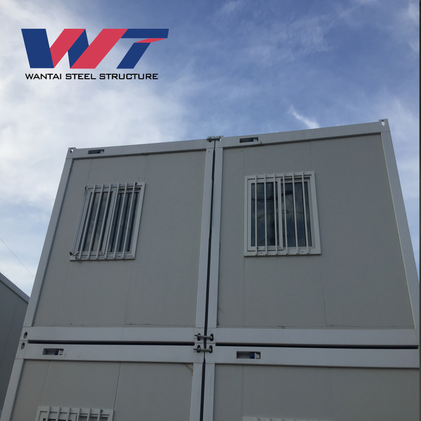 Flat Pack Modular Container Home for Classroom, Dorms, Hotel