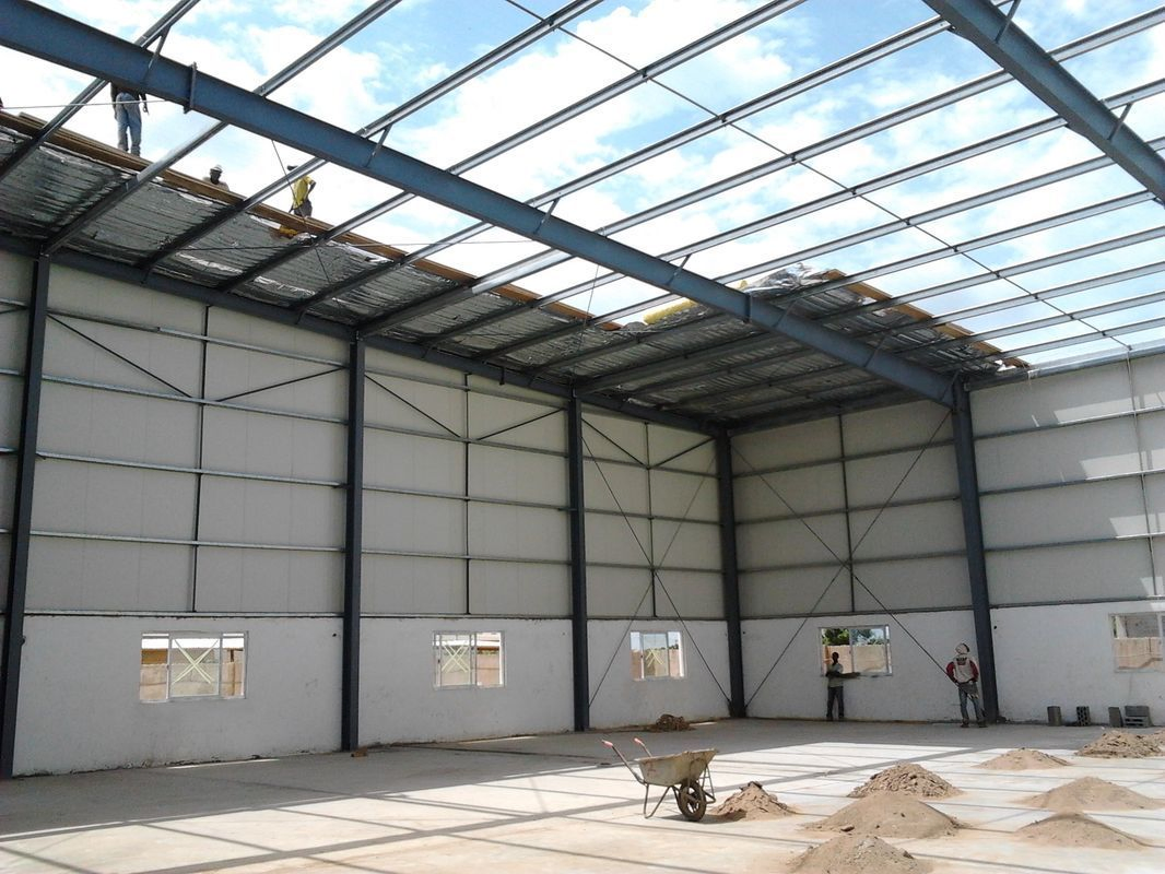 Heat Insulated Fireproof PU/Rockwool Sandwich Panel Prefab Storage Room