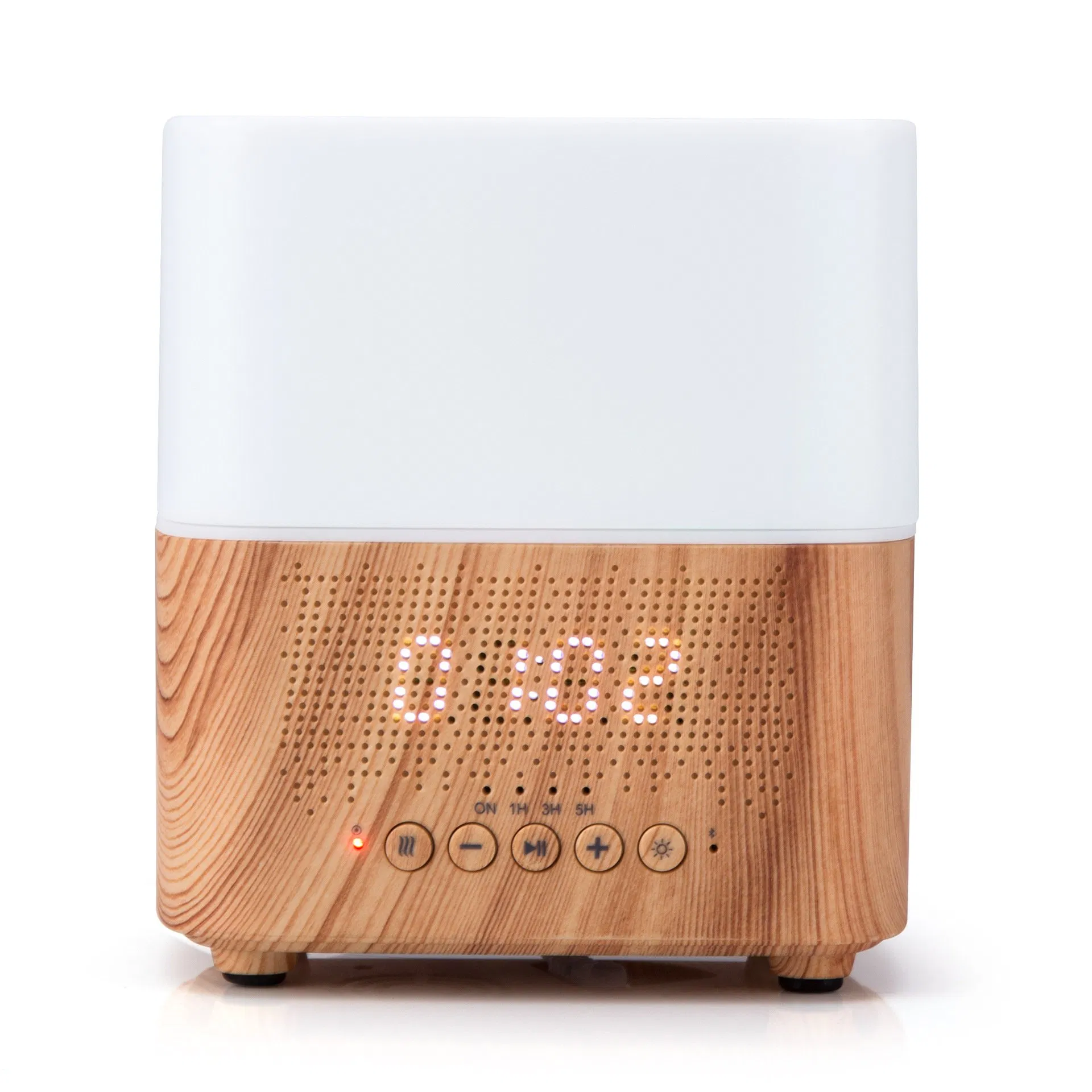 300ml Aromatherapy Essential Oil Diffuser Humidifier with Time Display LED Night Light