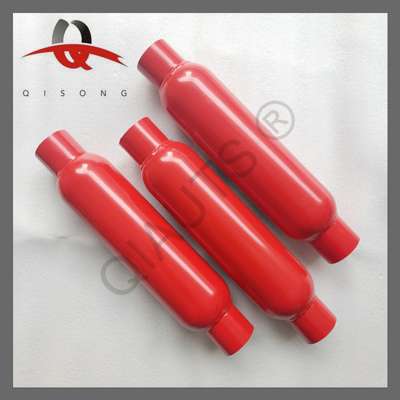 Глушитель резонатор Qisong Red Glasspack