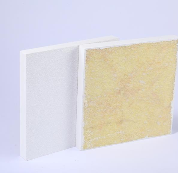 Tegular Edge Sound Absorption Acoustic Fiberglass Suspended Ceiling Board