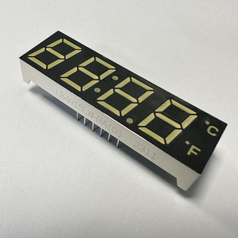 7 Segment LED Display 4 Digit for Slowing Cooking Timer -Temperature Indicator