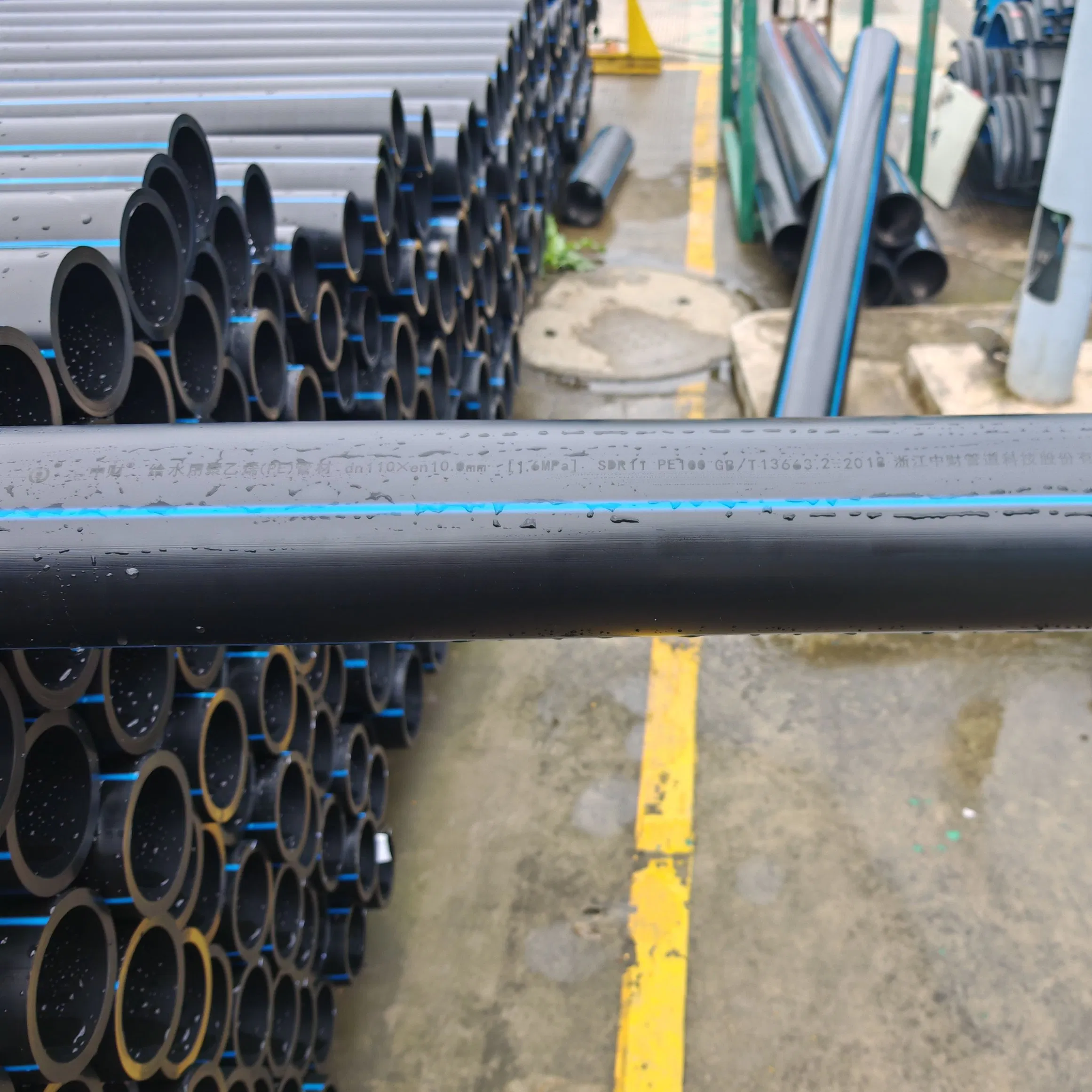 Zhongcai PE100 HDPE PVC UPVC PPR PP Water Pipe Fittings Plastic Drip Irrigation Polyethylene Irrigation Composite Manufacturers Municipal Water Supply