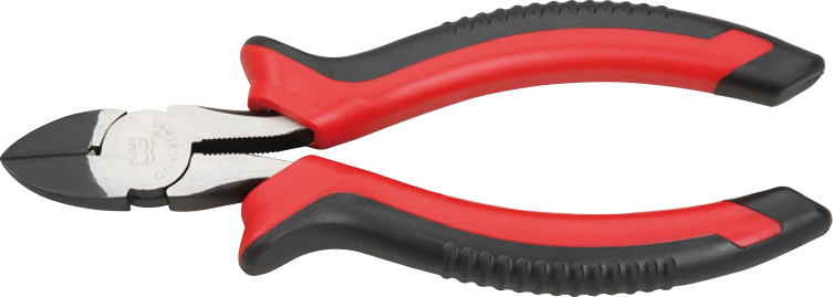 High Leverage 6 Inch VDE Insulated Diagonal Cutting Pliers with Ergonomic Comfort Grips