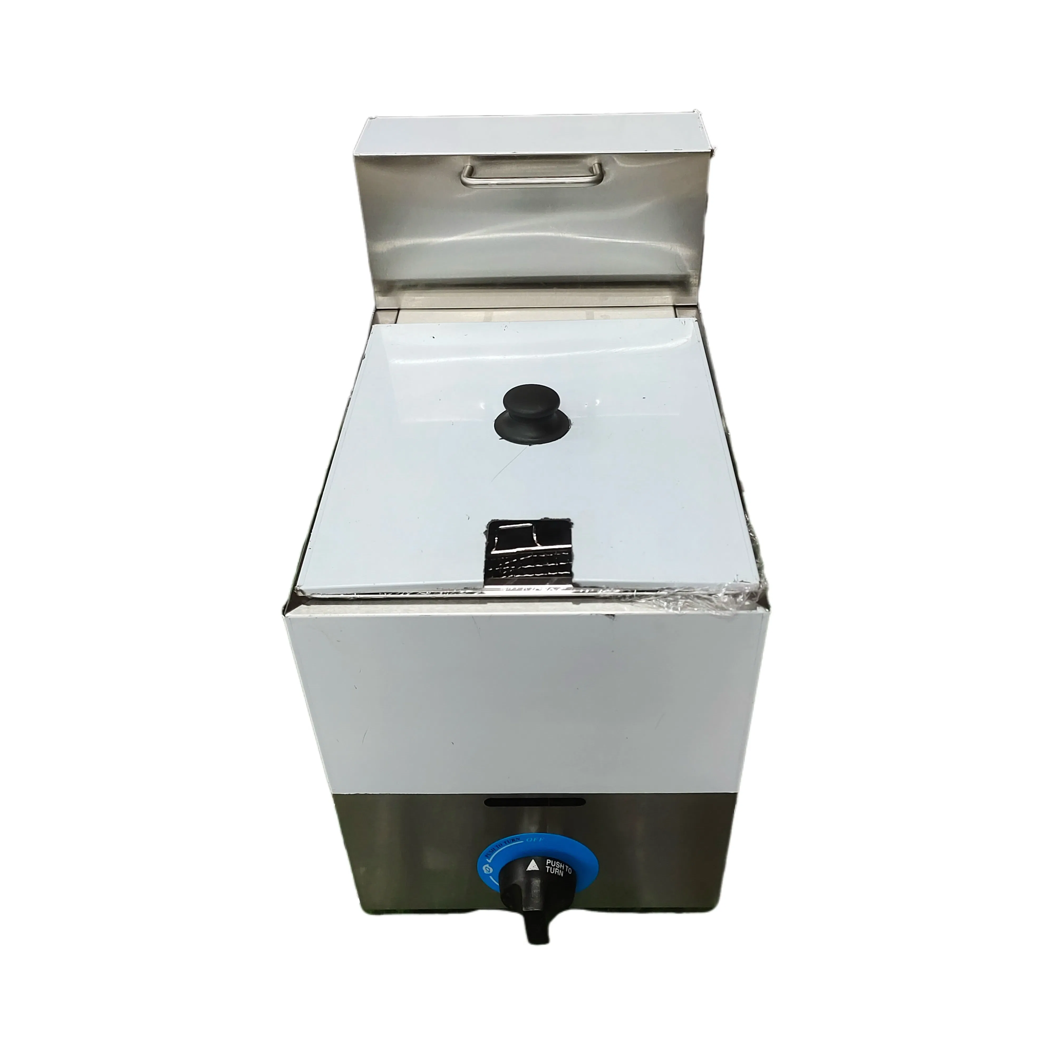 OEM&ODM Simple Operation Gas Fryer 8L Canteen Use