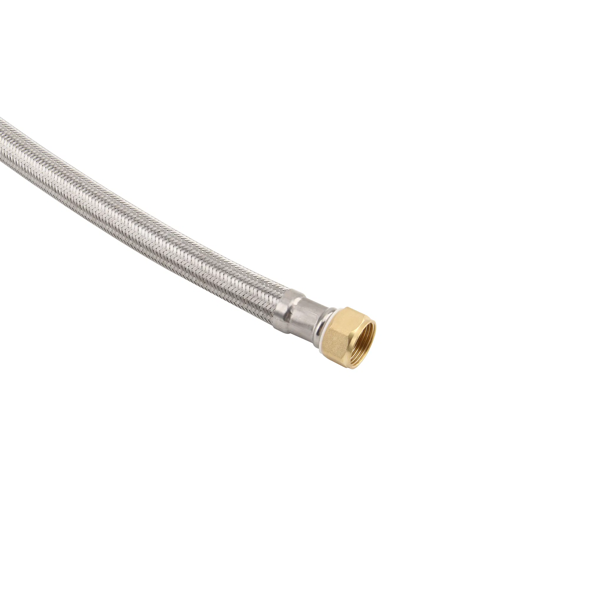 3/4'' Push-Fit X 3/4'' Fip Braided Stainless Steel Repair Hose
