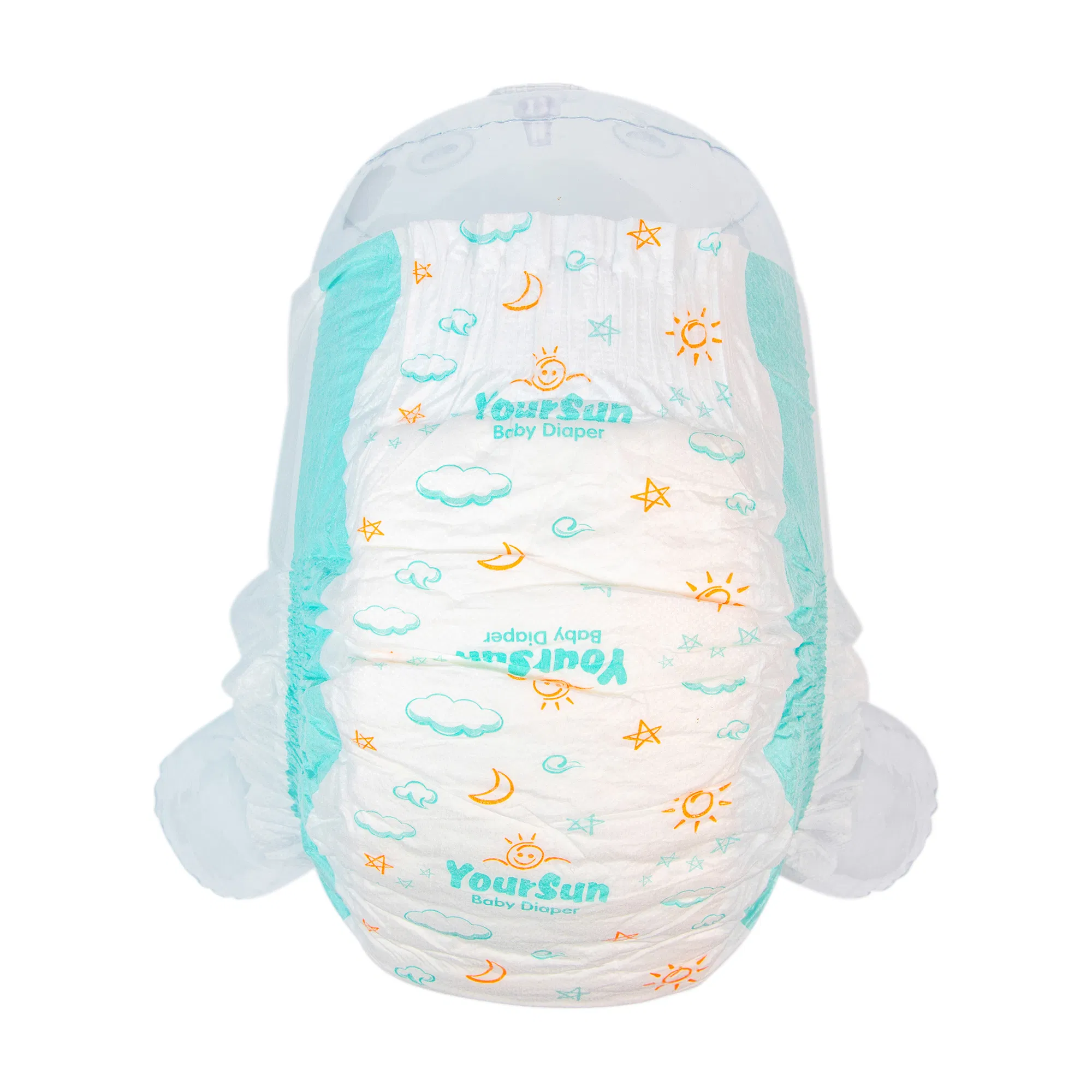 Factory Disposable Baby Diapers Unique Waistband Elastic Yoursun Brand