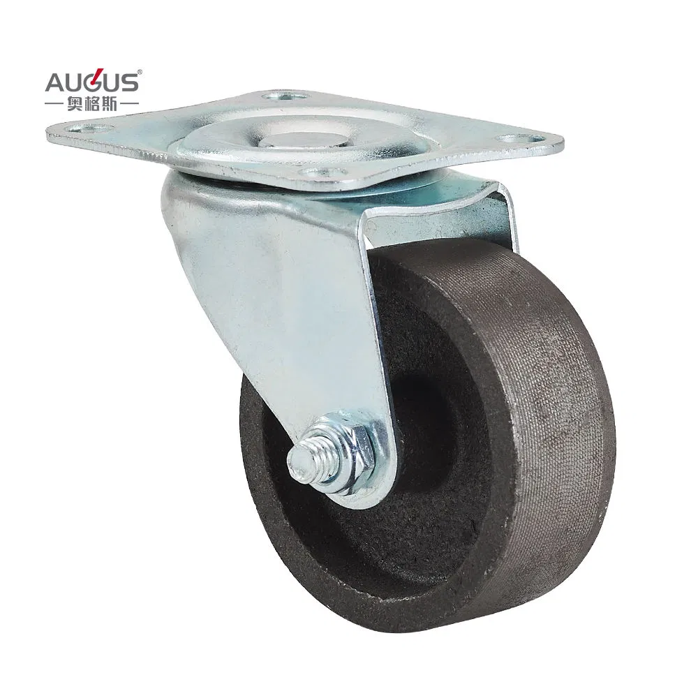 Factory Wholesale 1.5 2 2.5 3 Inch Cast Steel Furniture Caster Wheels for Dolly Cart