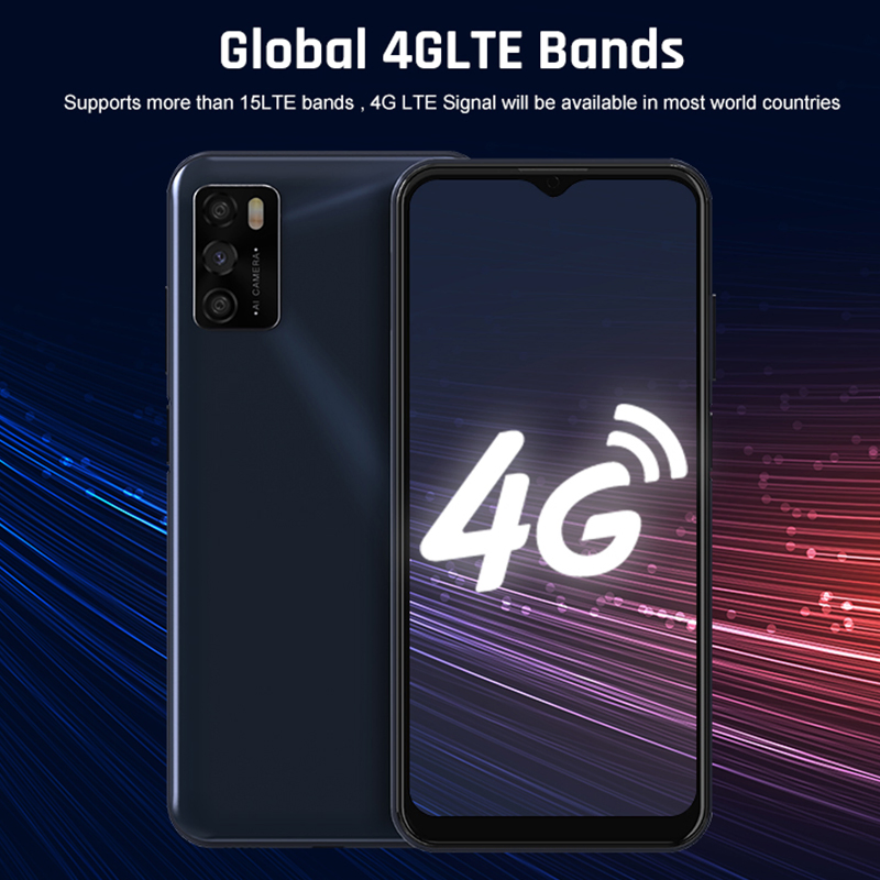 Смартфон 6.6 дюймов 4G LTE, 4/64 ГБ, 5000 мАч