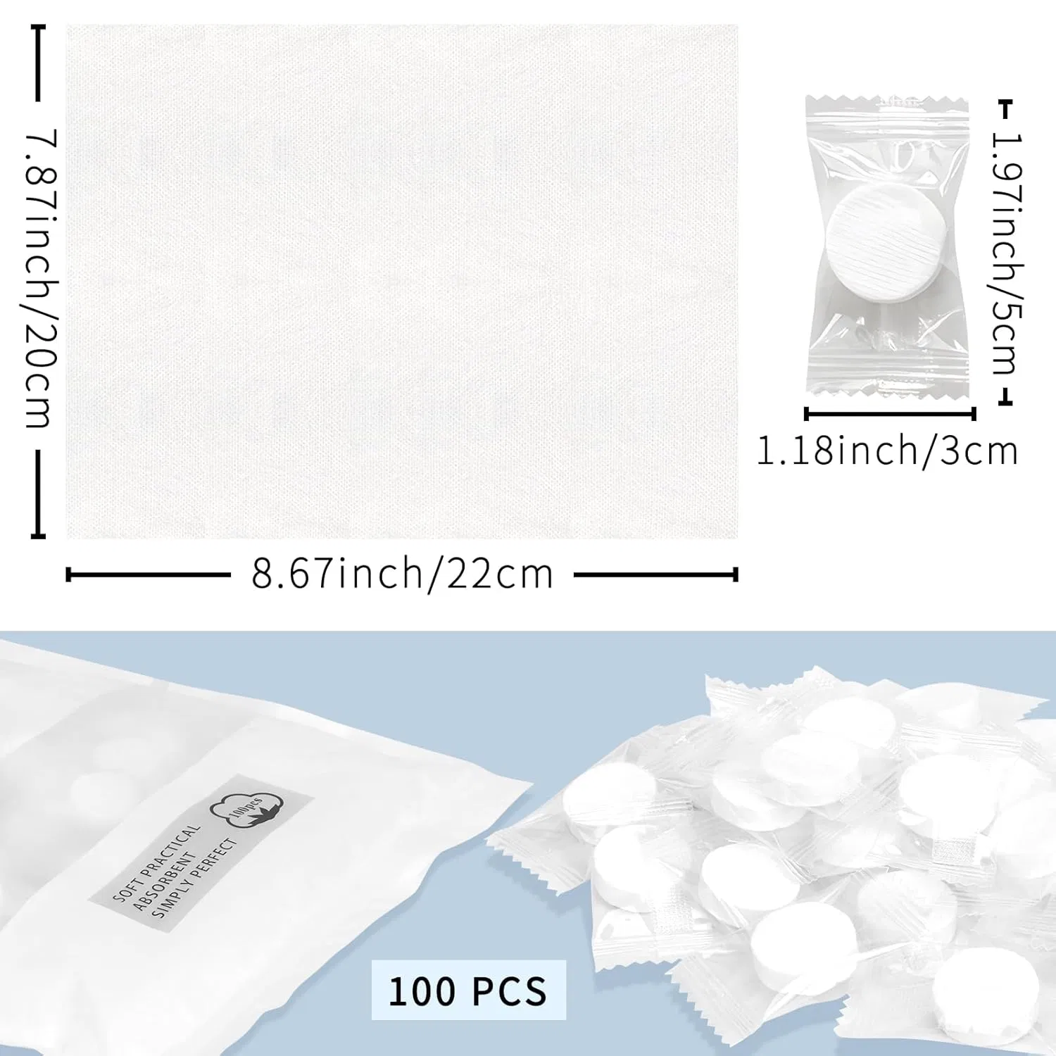 New Arrival Compressed Towel Mini Towels Quick-Expand Portable for Travel Wholesale Factory OEM&ODM
