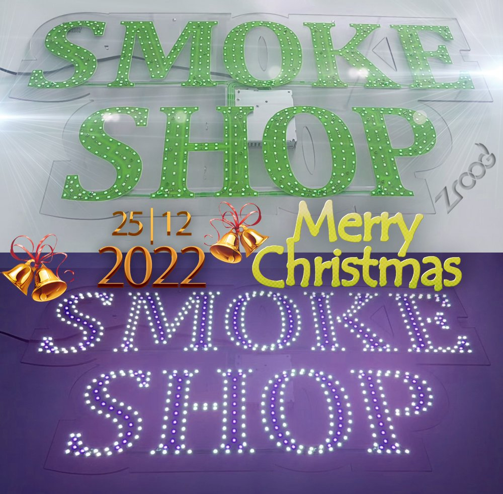 LED Open Sign Bright Board Electric Display Sign Flashing for Business Shop