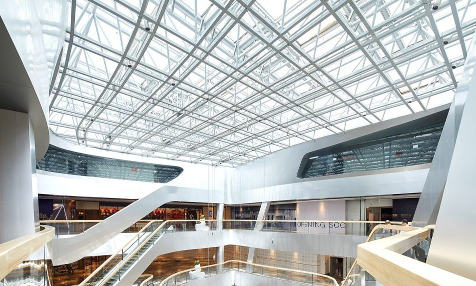 Customizable H Sectional Steel Buildings for Retail Applications
