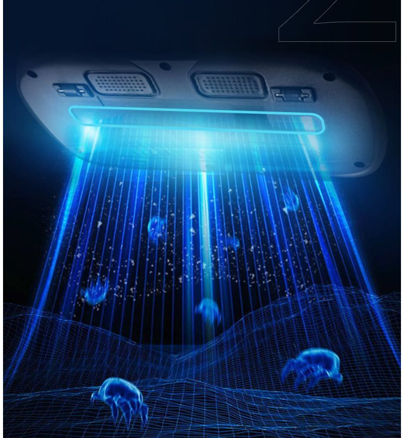 High-Efficiency Wireless Vacuum Cleaner for Household Mite Removal