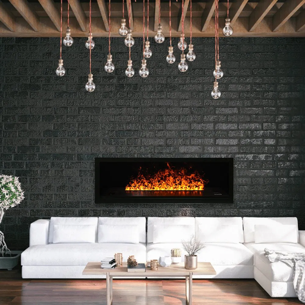 2024 Hot Sale European Style 3D Water LED Heater Vapor Electric Fireplace