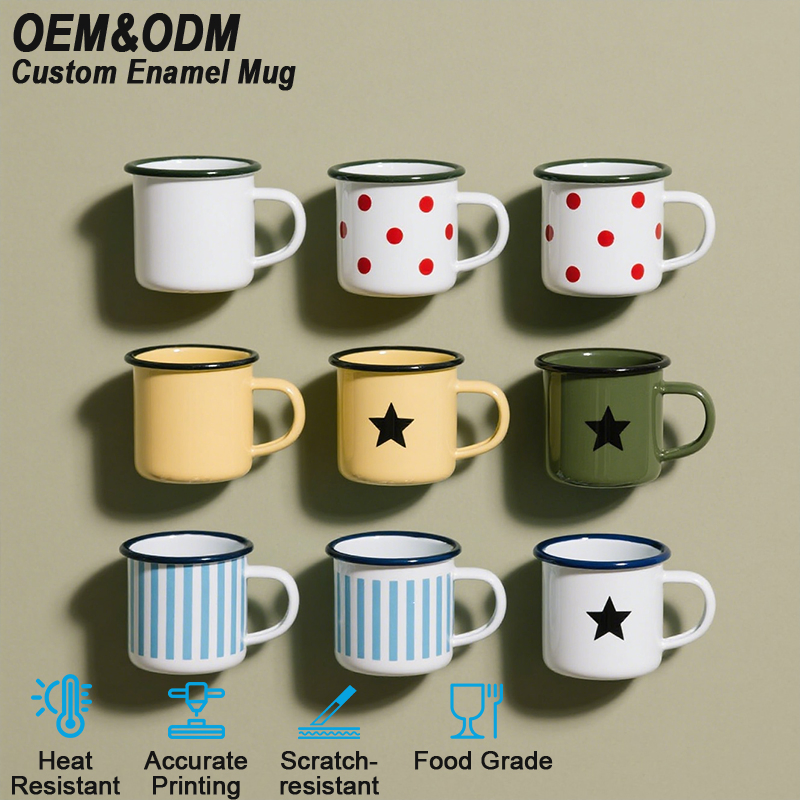 Best Seller Bulk Supply Fast Lead Time Enamel Mugs