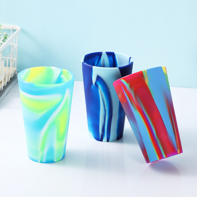 Hot Sell Custom Portable Silicone Traveling Cup BPA-Free Drinking Cup Mug