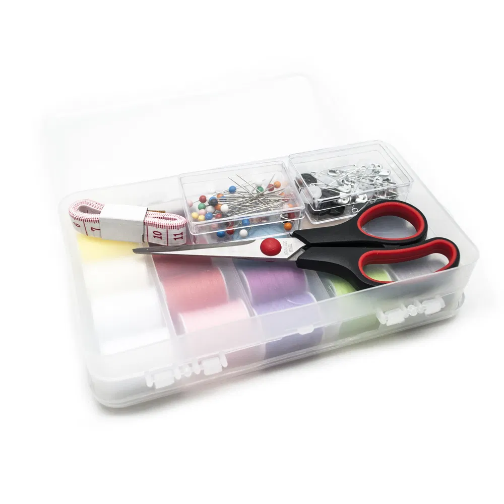 DIY Hotel Travel Sewing Kit with Box