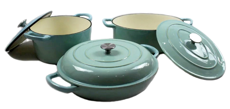 FDA Factory Cast Iron Cookware Set Supplier From China