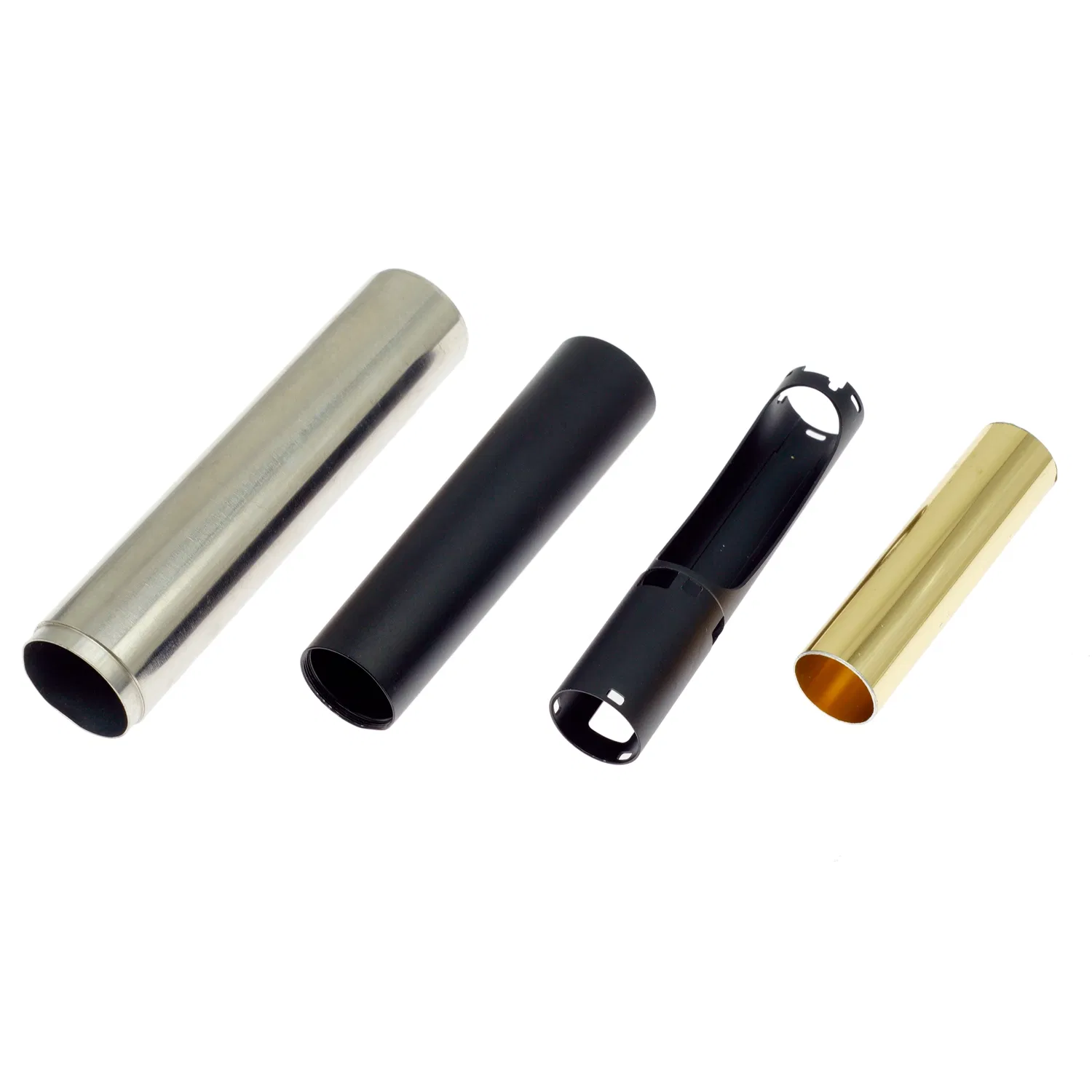 Auto Mechanical Spare CNC Milling Turning Part 304 316 Stainless Steel Internal Thread Rotation Pipe Fitting High Quality Aluminum Tube