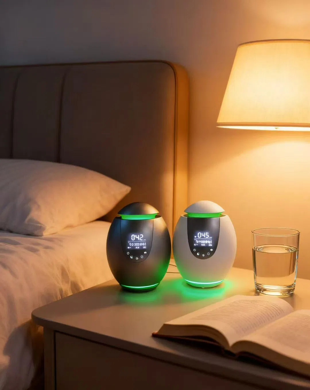 Air Quality Digital Display Portable Intelligent Home Purifier Bedroom Silent Sleep Aid Device Negative Oxygen Ion Generator