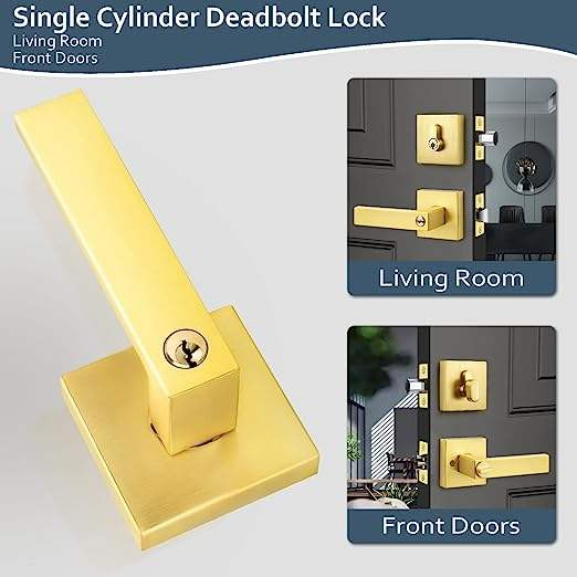 Heavy Duty Design Tubular Zinc Leverset Door Handles Locks Satin Nickel Black Entrance Entry Door Tubular Lever Handle Lock