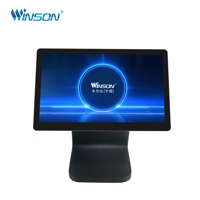 Desktop Core I5 PC Terminal POS Android All in One Touch Screen POS 15.6 Inches Cash Register Machine System