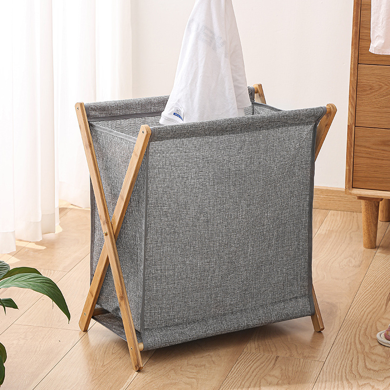 Modern Fashion Nanzhu Dirty Clothes Laundry Basket Laundry Basket Storage Basket