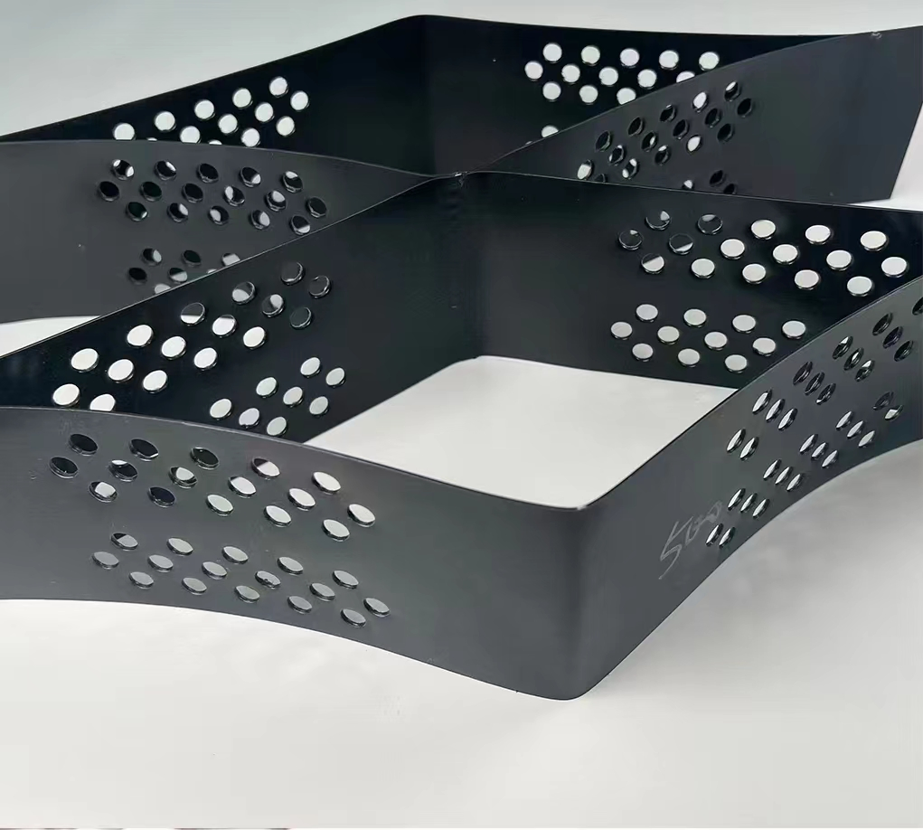 High-Strength 3D Structure Customized 75mm 100mm 150mm 200mm 250mm HDPE Geocell for Slope Protection