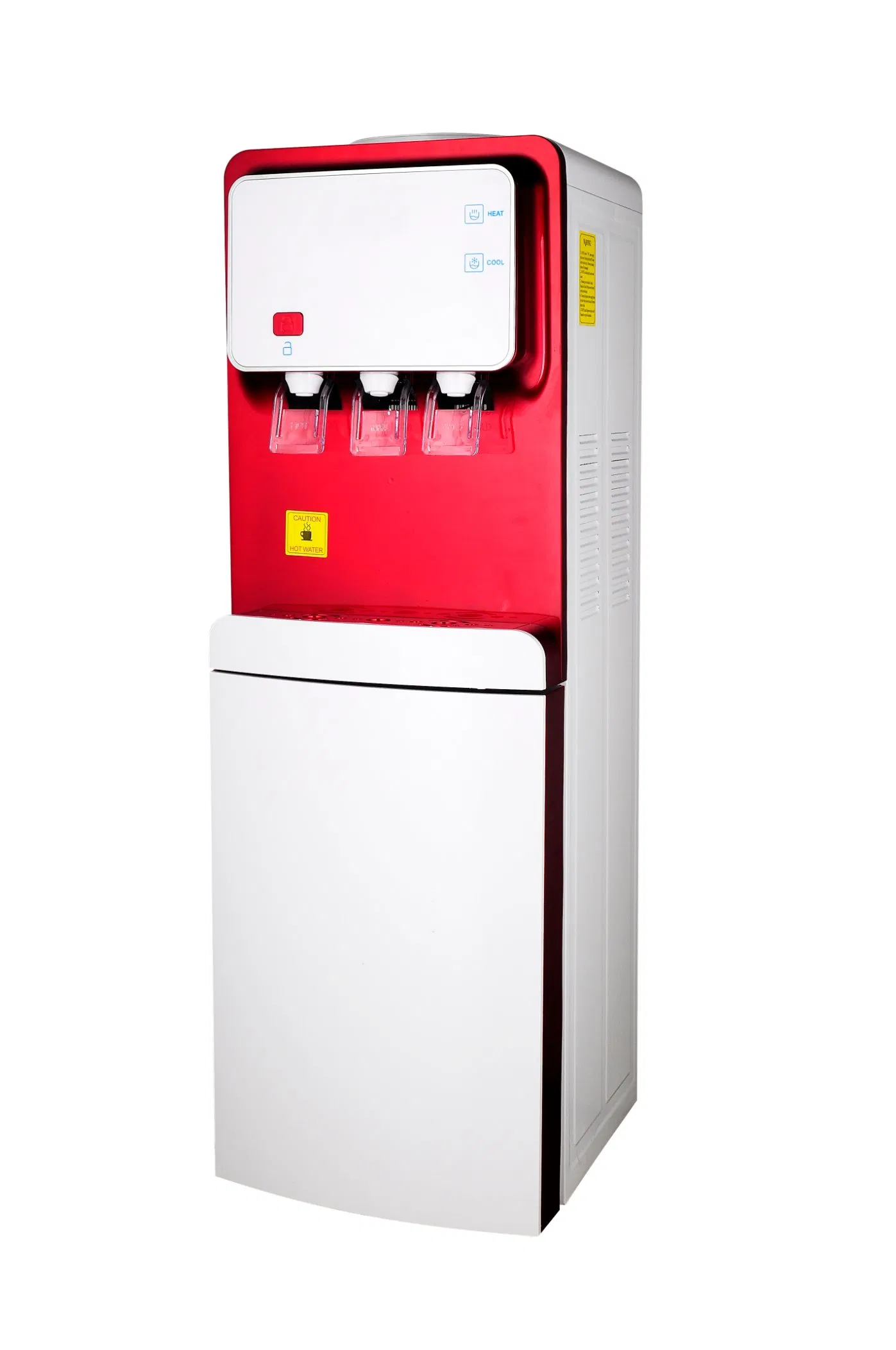 Korean Style 3 Taps Hot Warm Cold Water Dispenser with Child Lock (YLRS-N3)