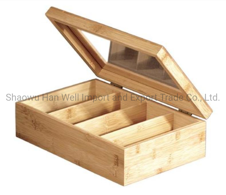 Wooden Teabag Chocalate Cabinet Box Storage for Christmas Party