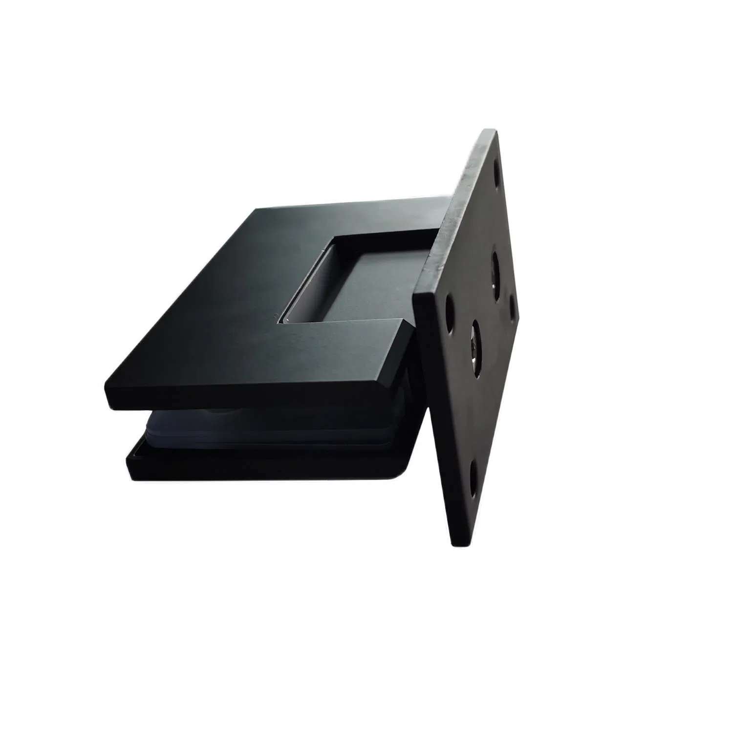 Customize Shower Enclosure Heavy Duty Powder Coating Matte Black Stainless Steel Zinc Zamak Hinge Glass Hardware Bathroom Door Accessories