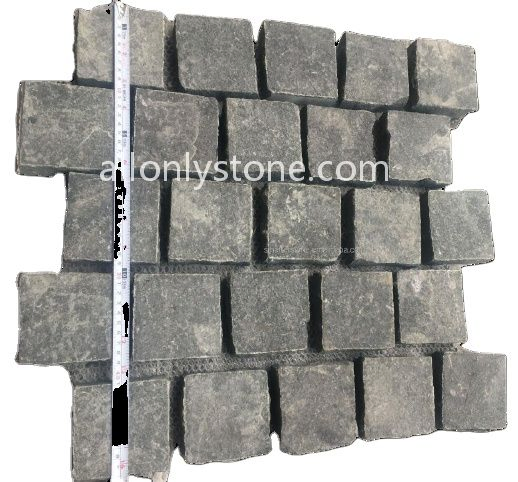 Wholesale Pavement Stone Paving Black Granite Cobblestone